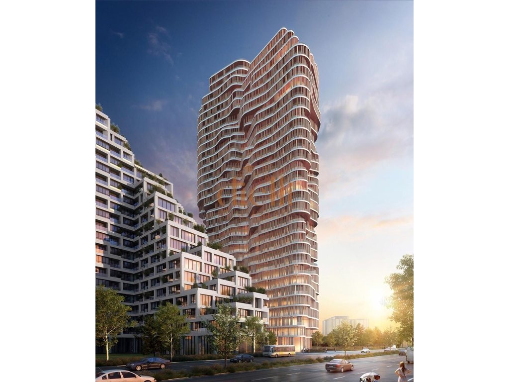 Appartement 3+1+2 à vendre au top seven tower zogu zi