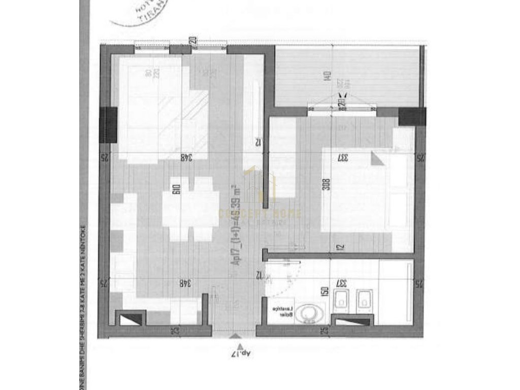 Apartamento à venda 1+1+vaga de estacionamento em univers city