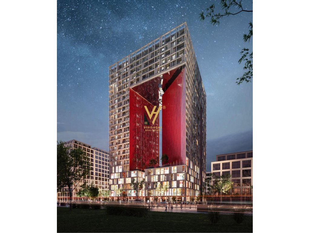 For sale apartment 1+1+block at united towers, parisit municipality 211,500 euro