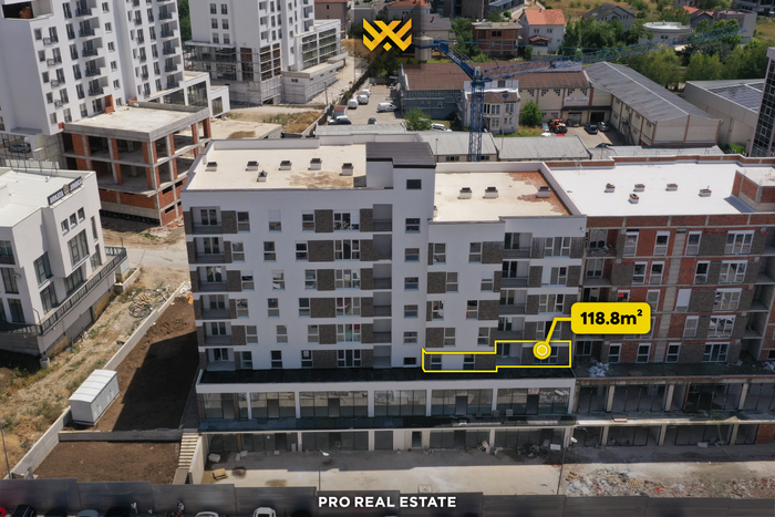 Apartment 118.8m² + 30m² for #sale in Veternik