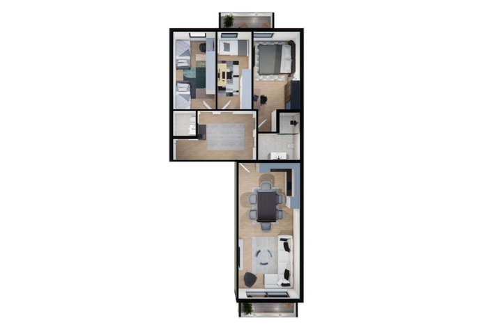 Apartment 117.37m² for #sale in Prishtina e Re (3)