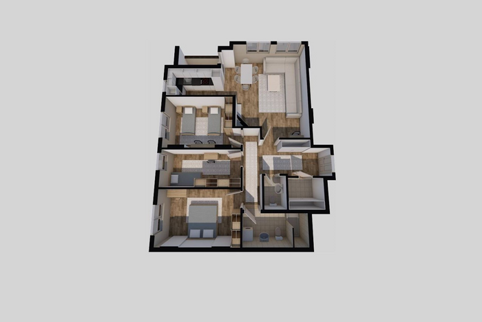 Appartement 117,47m² à #vendre à Prishtina e Re