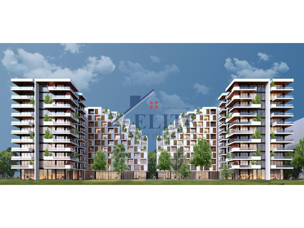 Residenca poseidon, lungomare Vlorë, apartament 1+1 në shitje