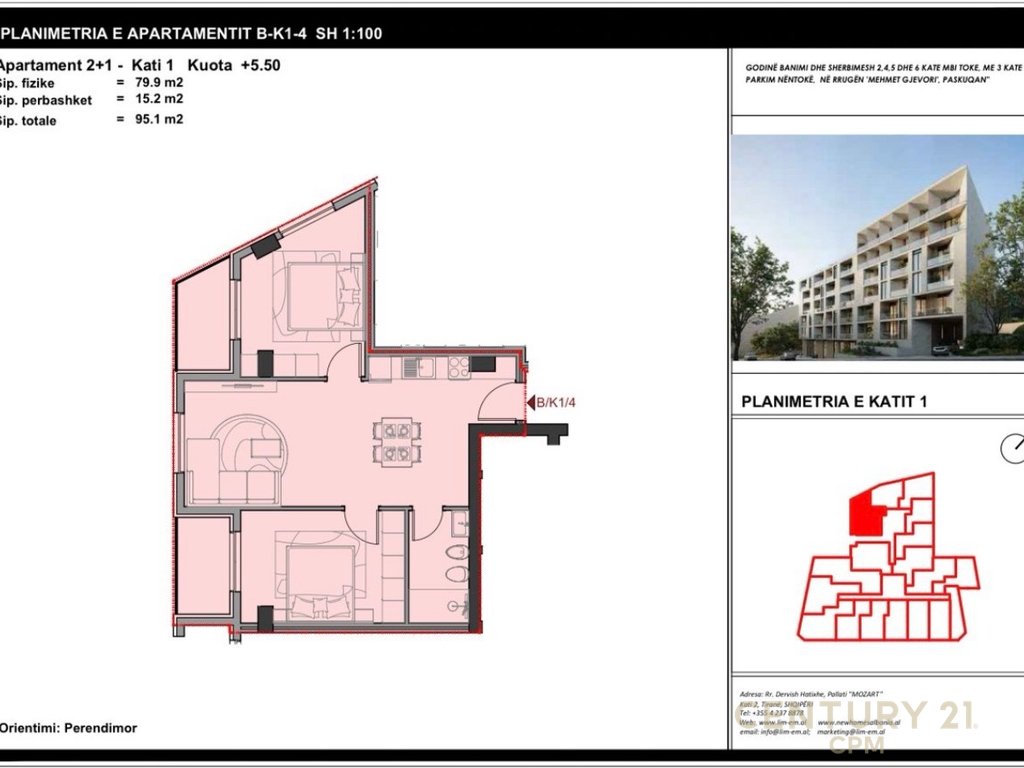 Apartamento à venda 2+1+2 no kompleksi aluna