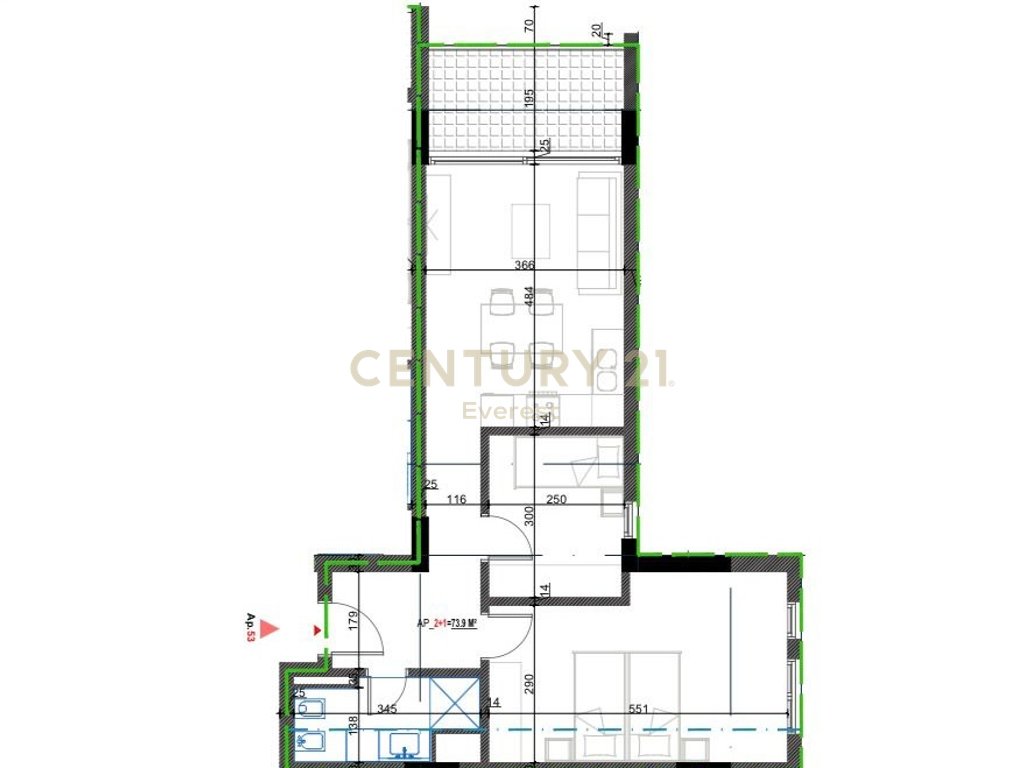 Orikum, apartamento 2+1 en venta (4)