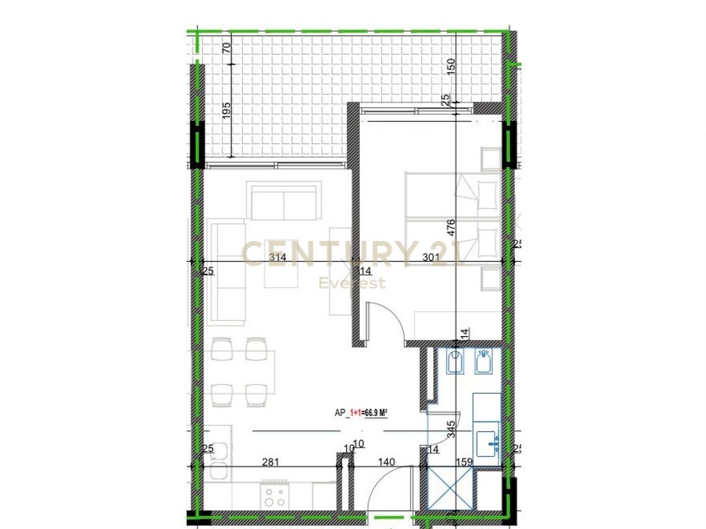 Orikum, one bedroom apartment (2)