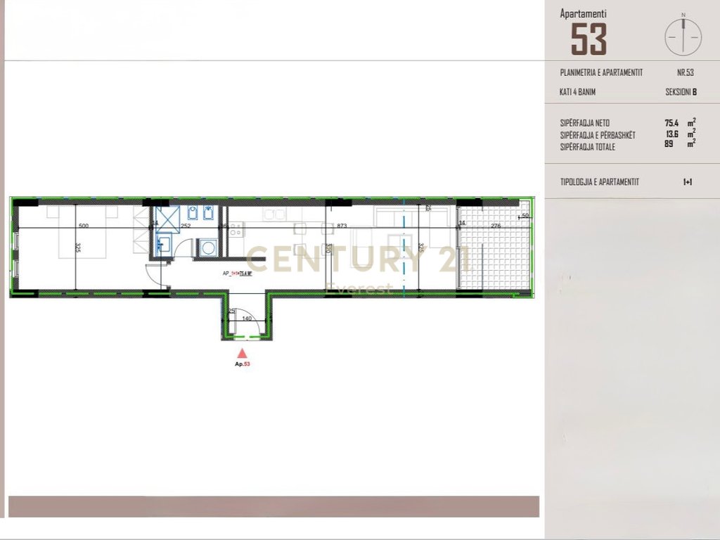 Orikum, apartamento 1+1 en venta (3)
