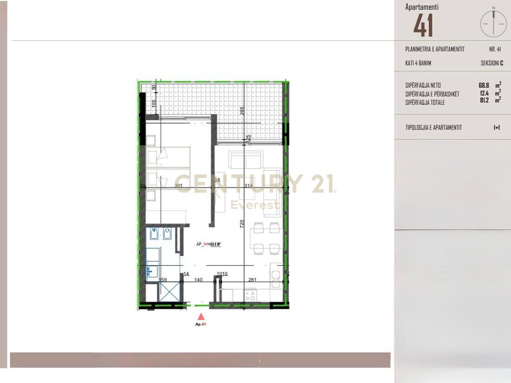 Orikum, apartamento 1+1 (2)
