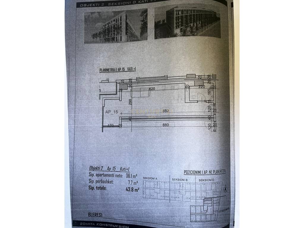 Apartament garsoniere për shitje në golem, Durrës - 52560€ | 43.8 m² /çmimi: I diskutueshem (7)