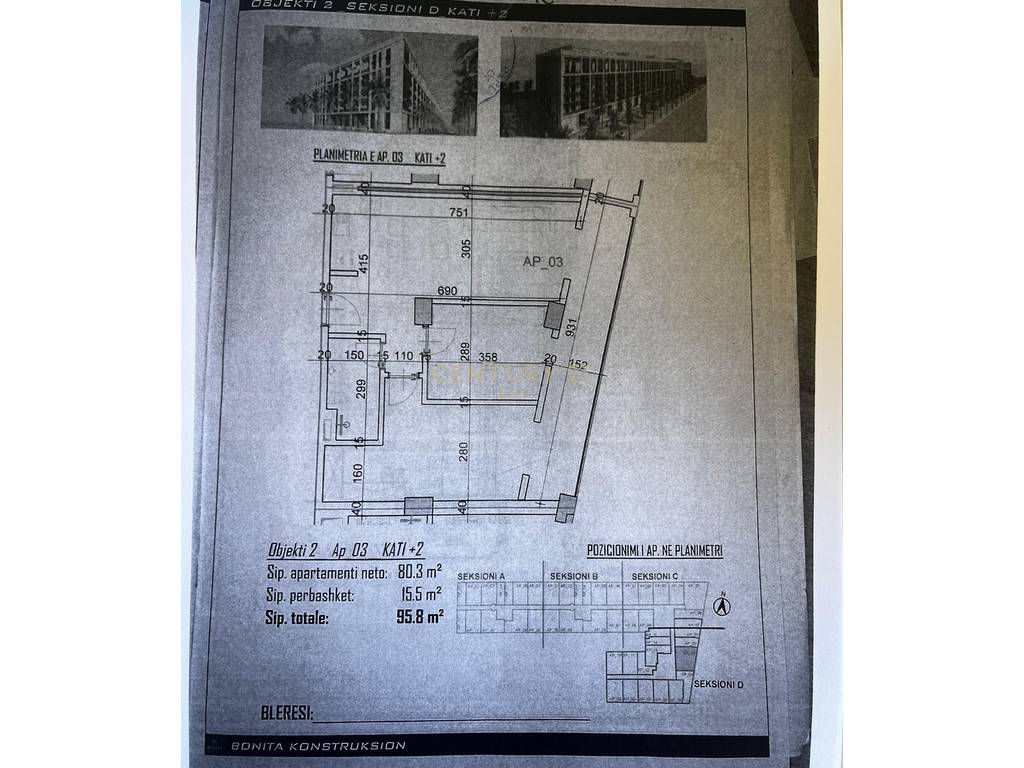 Apartament 2+1 për shitje në golem, Durrës - 114960€ | 95.8 m² /çmimi: I diskutueshem (7)