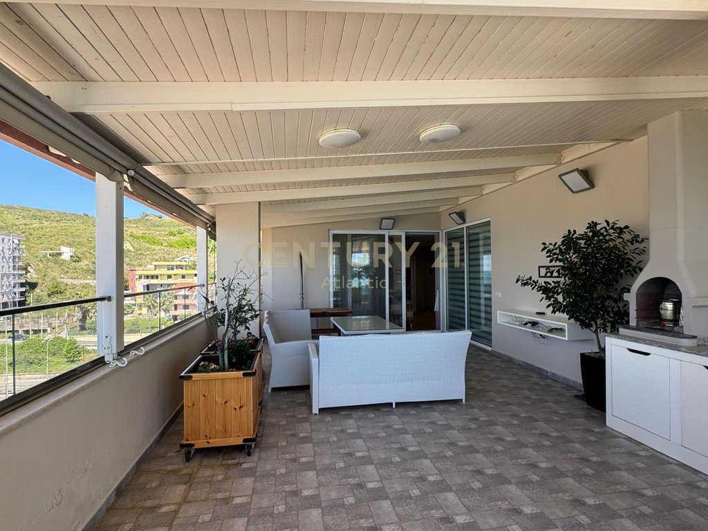 Para alugar apartamento 2+1 com vista panorâmica para o mar em shkëmbi i kavajës, Durrës (7)
