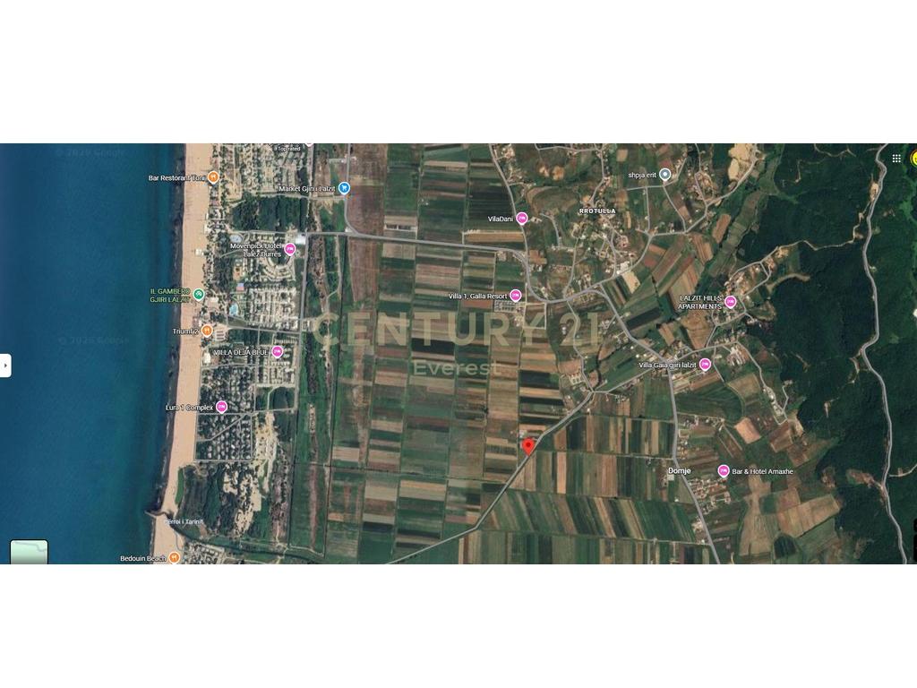 Terrain à vendre – Baie de lalëz, construction autorisée (zone rouge) ! (8)