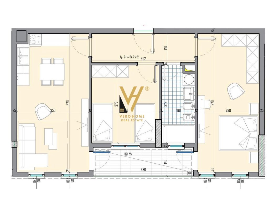 Shitet apartament 2+1+blk tek univers city 145.000 euro