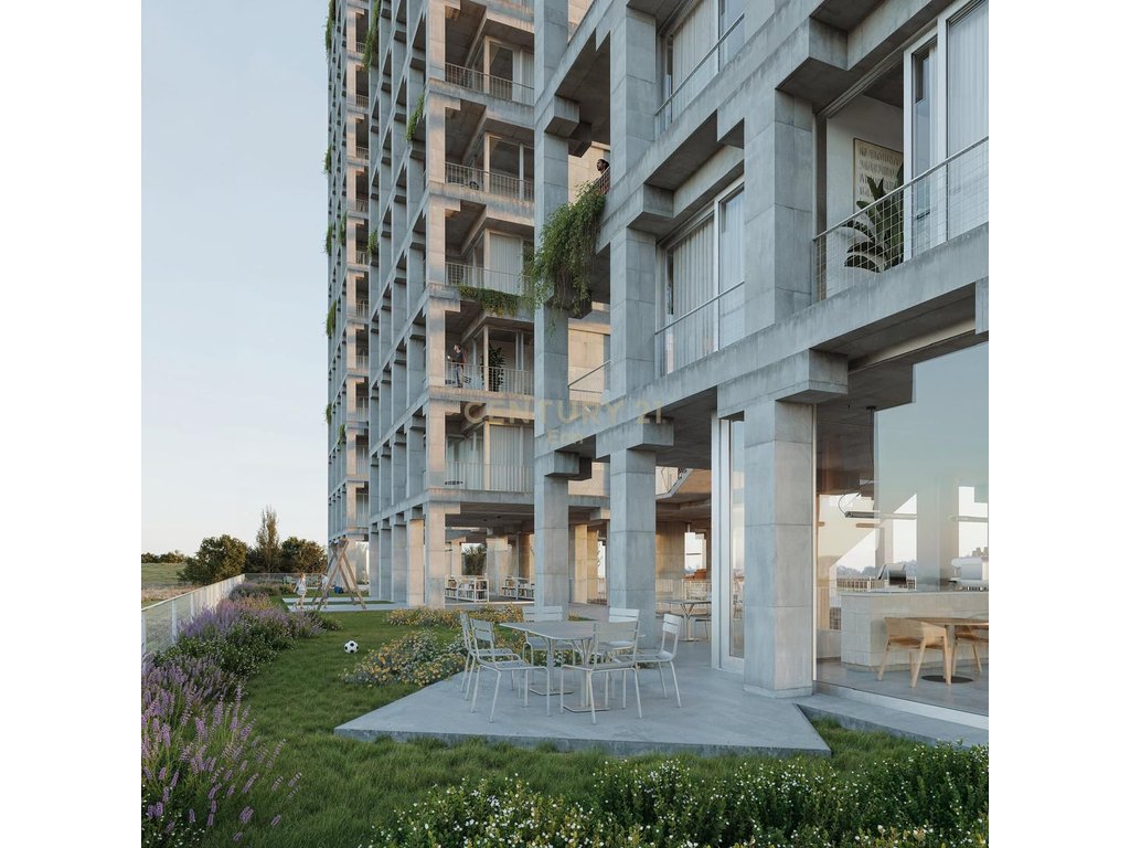Appartamento 1+1 con vista mare nel residence three gardens, qerret! (6)