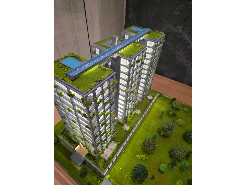 Appartamento 1+1 con vista mare nel residence three gardens, qerret! (8)