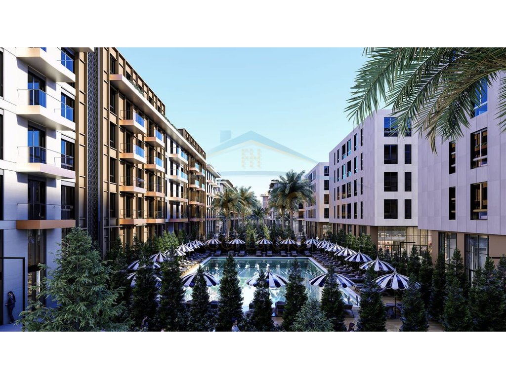Shitet, apartament 2+1, residenca "Palm Paradise", qerret