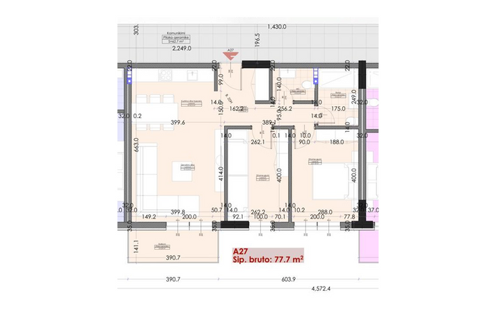 Appartement 77,70m² à #vente à Prishtina e Re.