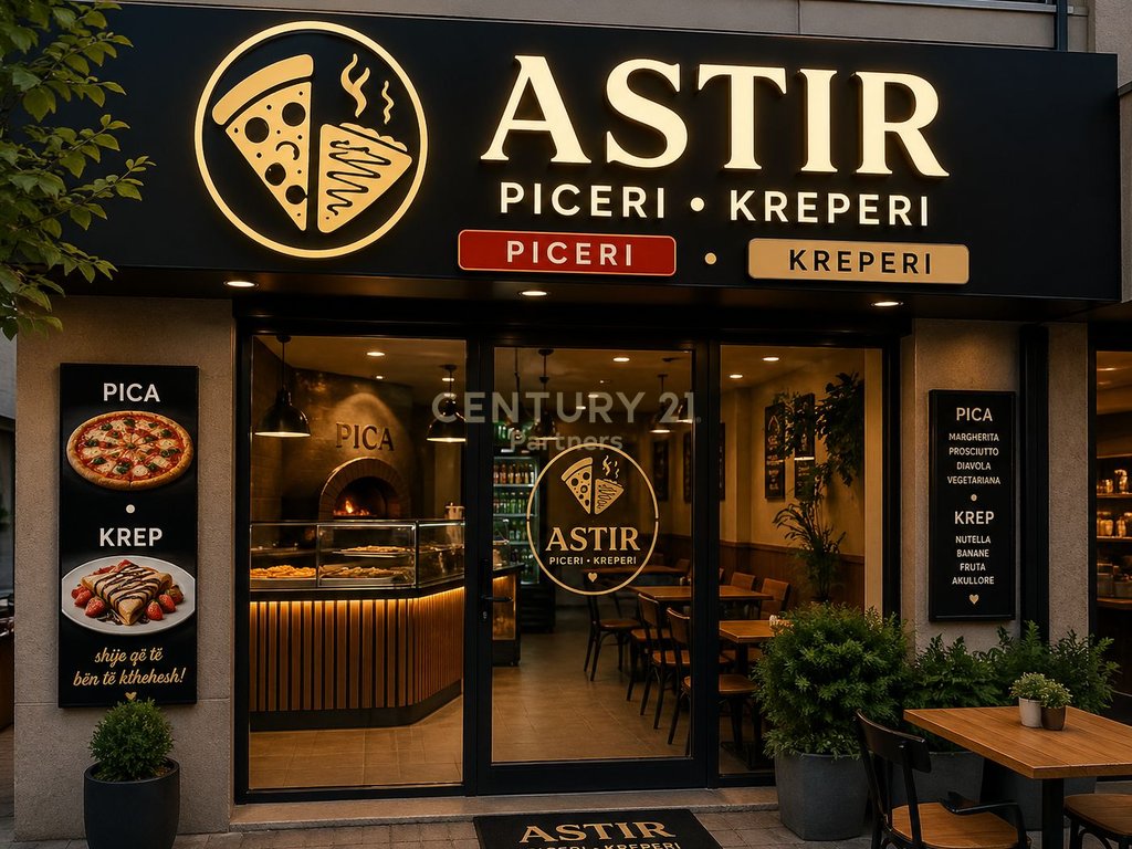 Active business for sale pizza-pastry shop in Astir near the circular road
