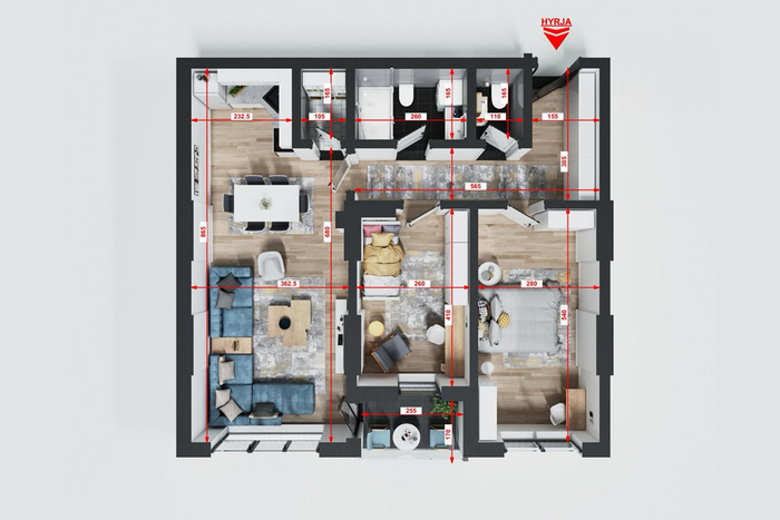 Appartamento di 89,79m² in #vendita a Prishtina e Re (4)