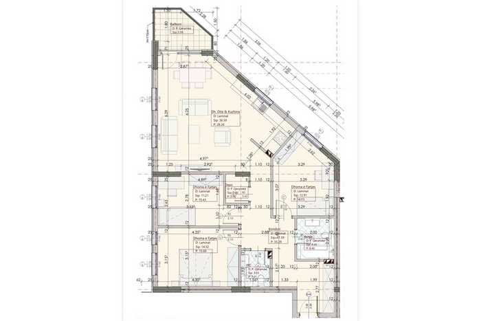 Banesë 116.64m² për #shitje te Prishtina e Re