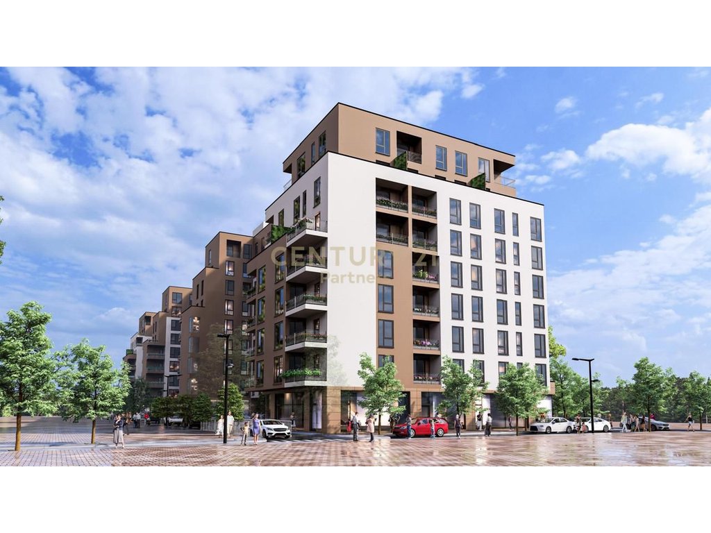 Piso 1+1 en venta en el centro de kamëz – Nuevo edificio