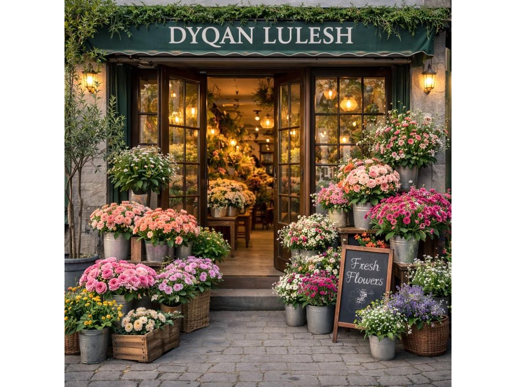 Shesim biznes dyqan lulesh