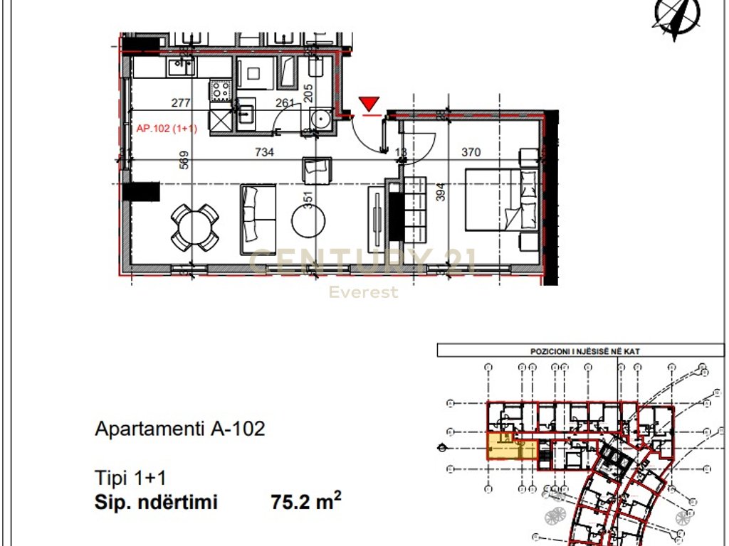 Bardhyl street – 1+1 apartment for sale (6)