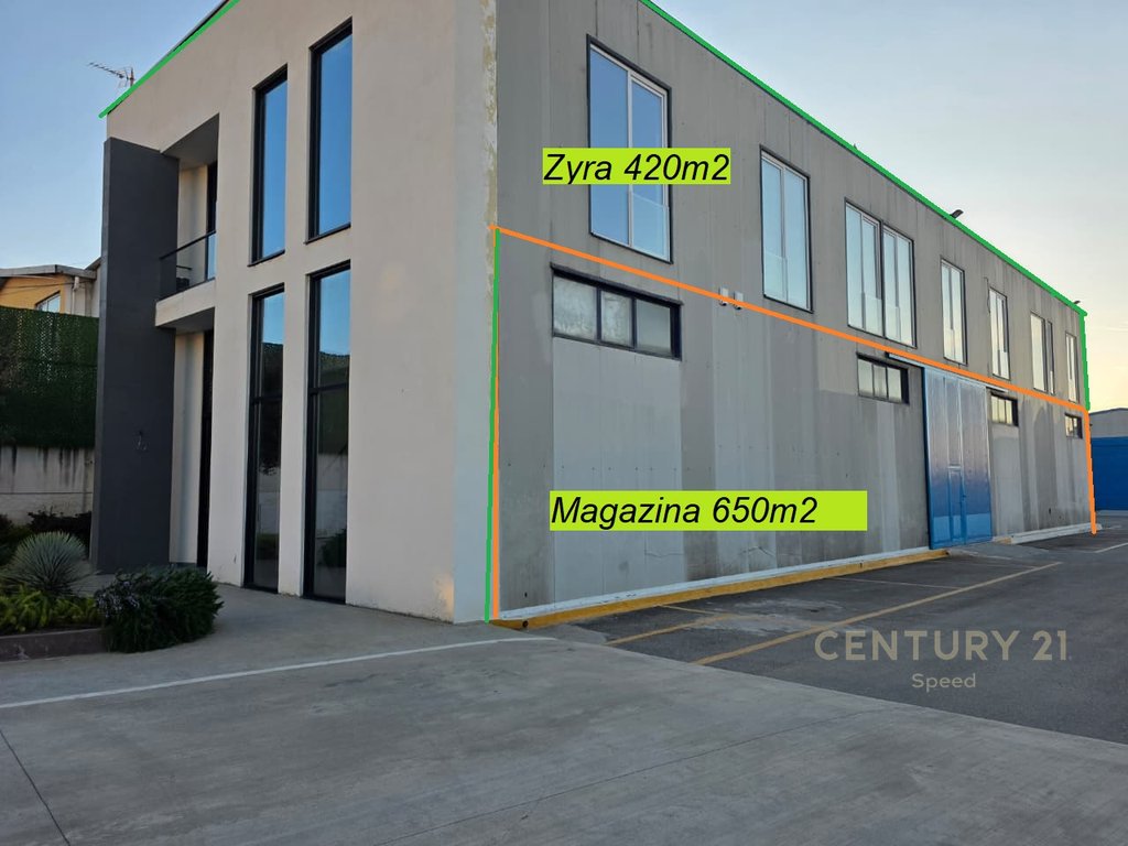Ambient për qira – Rruga autostrade Tiranë–Durrës