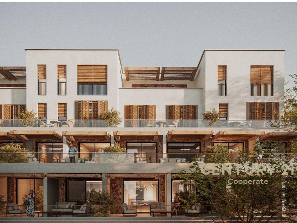 Penthouse di lusso a dhërmi con balcone e vista panoramica sul mare (3)
