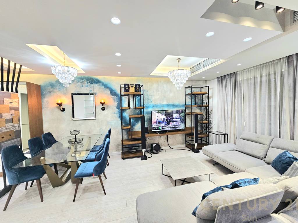 Apartment 2+1+2 for rent near artificial lake
