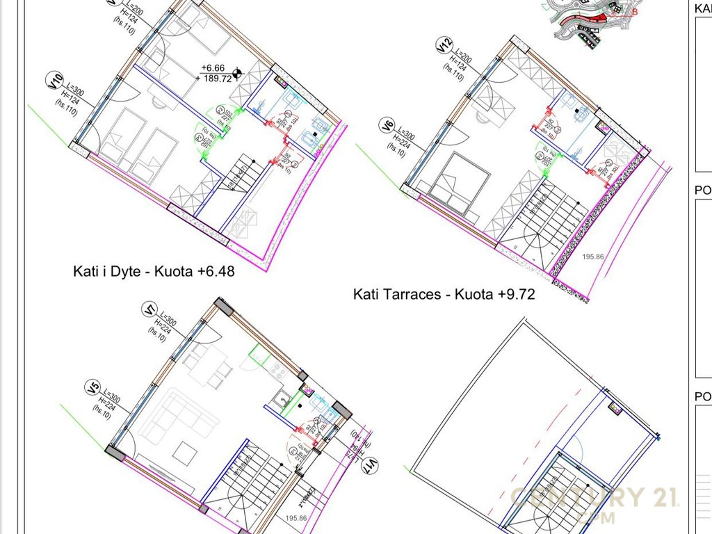 Triplex 3+1 à venda na kodra e diellit residence 2