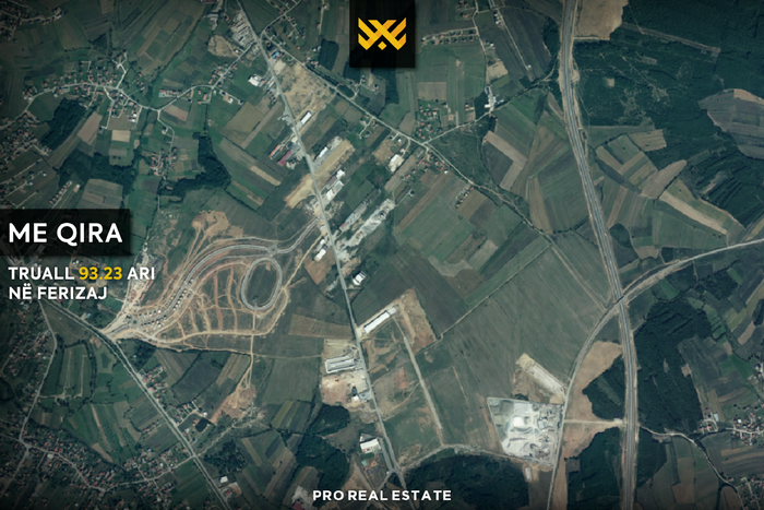 Terrain 93,23 ari en location à Ferizaj.
