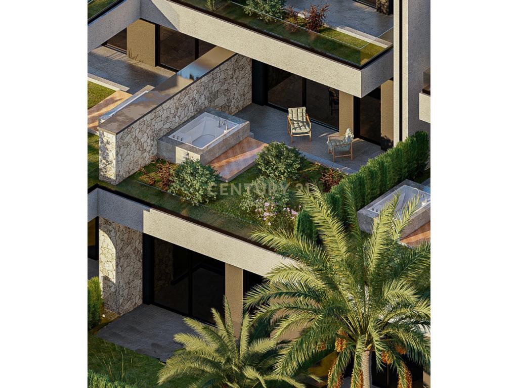 Monolocale in vendita in green terrace residence, palasë