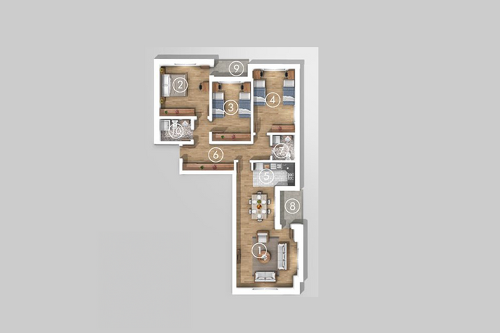 Apartamento de 134.6m² en #venta en Prishtina e Re