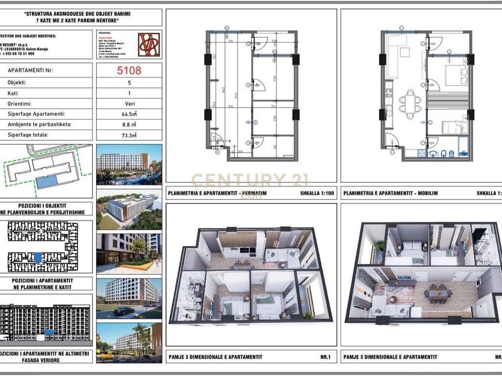 Vendu 2+1 appartement au résidence v.m, paiement en plusieurs fois !! (2)