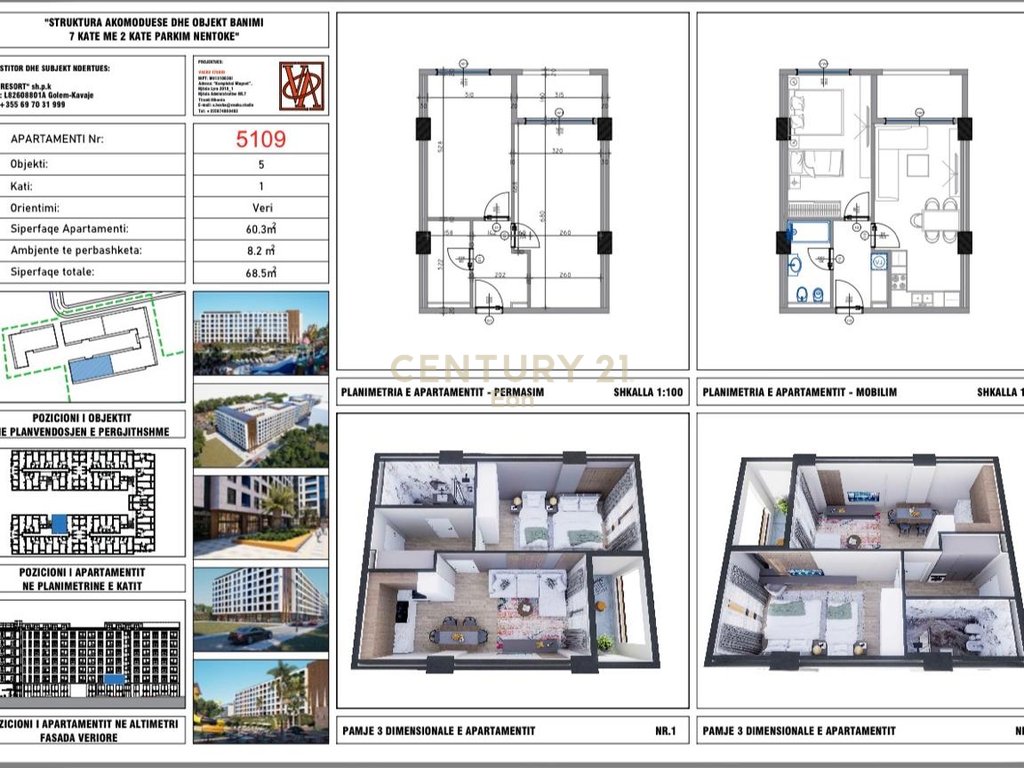 In vendita 1+1 presso residenza v.m, pagamento a rate!! (2)