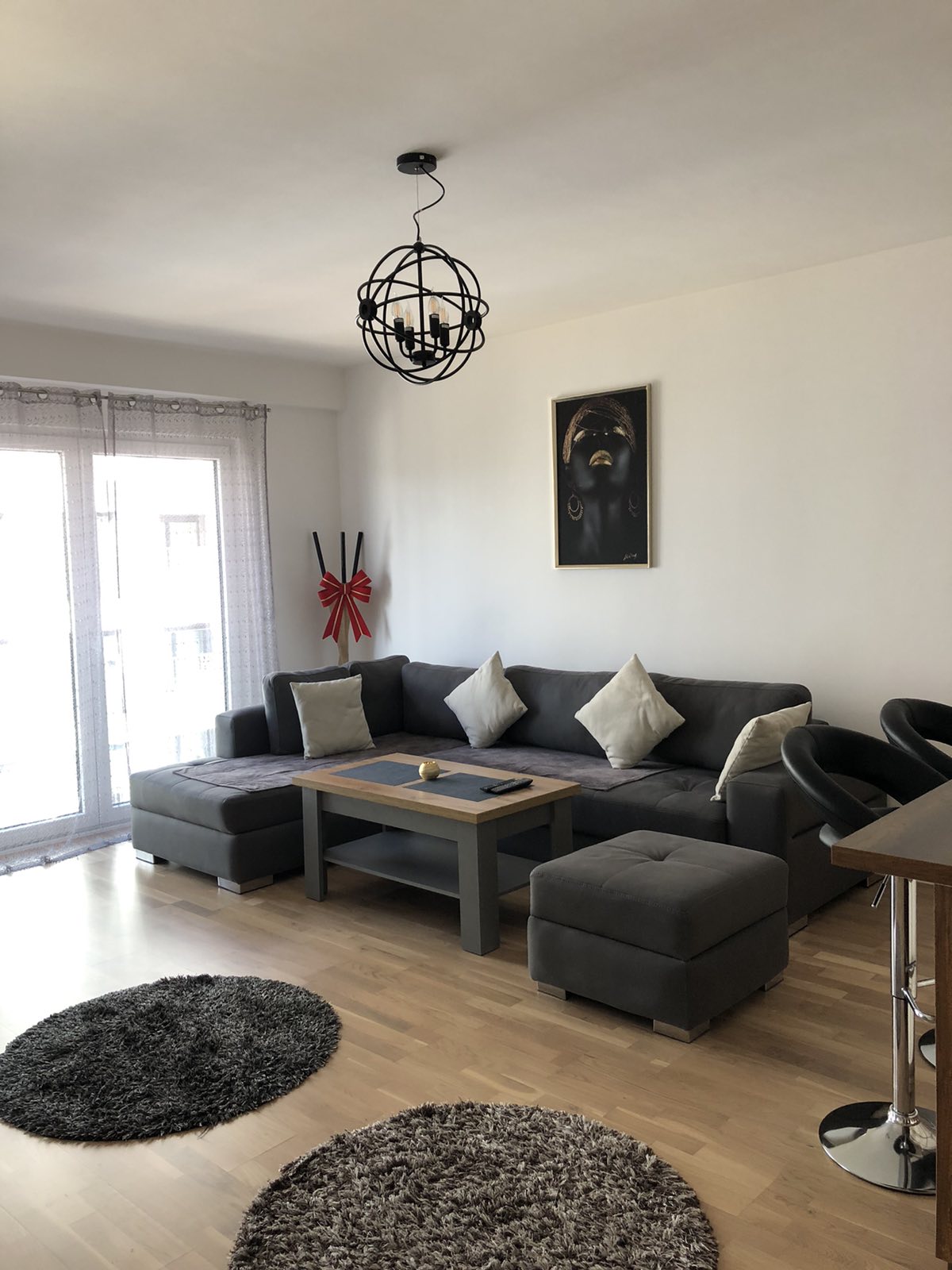 Apartment for rent 1+1 in new Pristina neighborhood