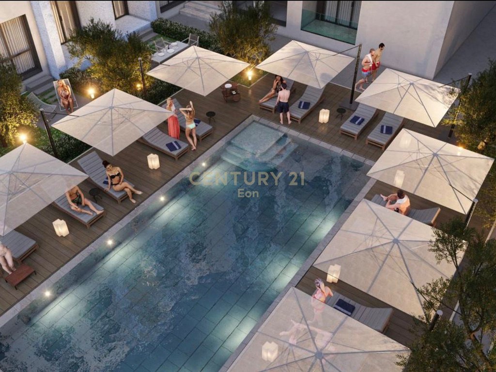 Apartamento 1+1 en venta en "Adriatik Garden" en golem! (2)