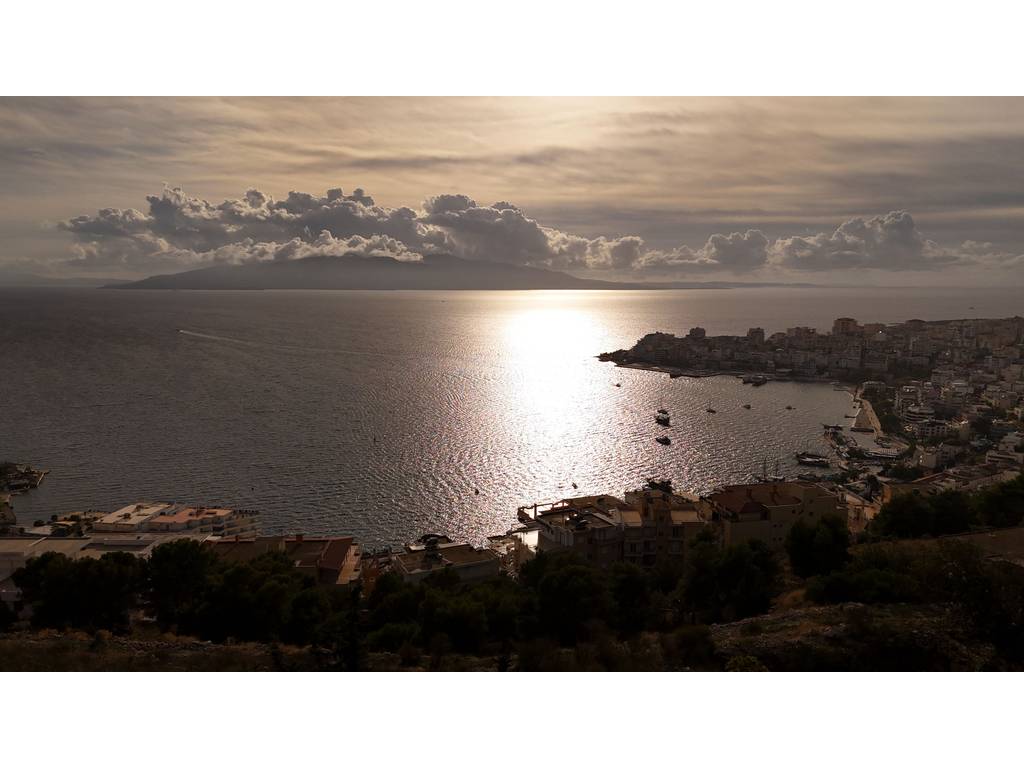 Saranda, land plot with fantastic sea view
