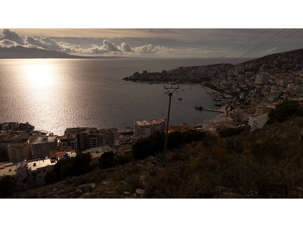Saranda, land plot with fantastic sea view