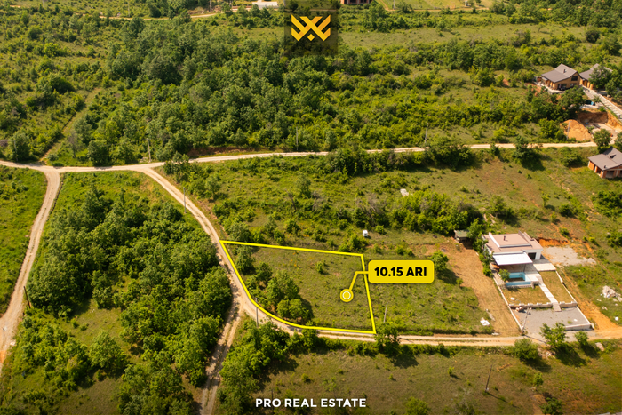 Terrains de 10,15 ari pour #vente à makresh i epërm