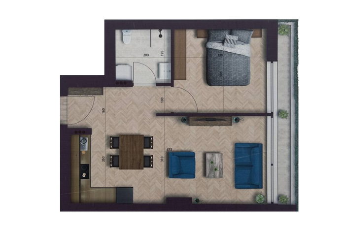 Appartement en vente dans le quartier des muhaxhirs. (3)