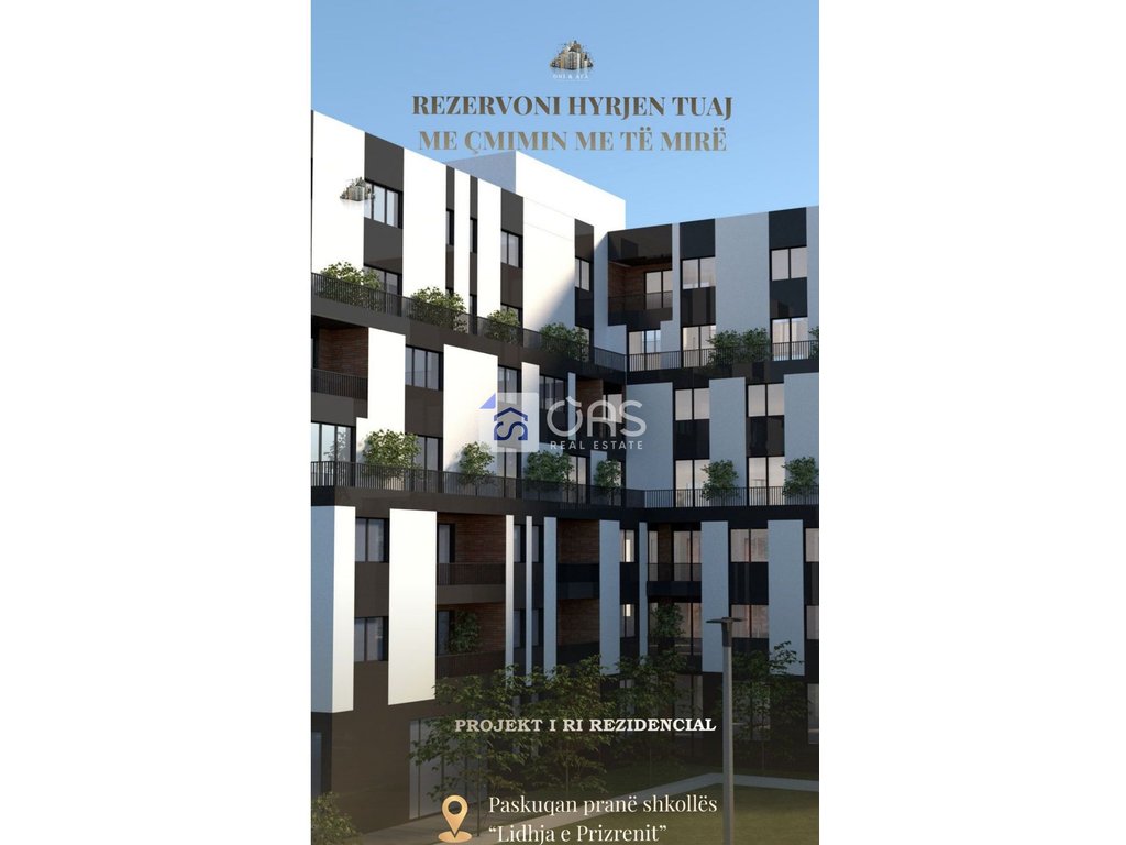 Shitet apartament 1+1 ne paskuqan