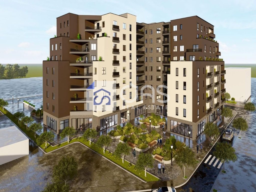 Shitet apartament 2+1+2 ne kamez.