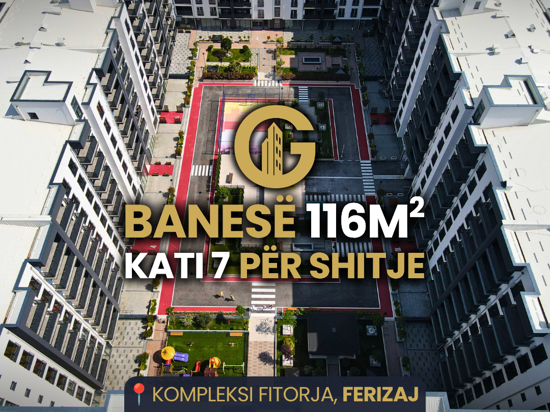 Banesë 116.73m² për shitje, kati 7