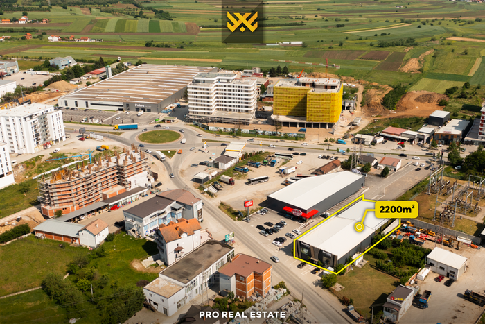 Object 2200m² for rent in Gjilan