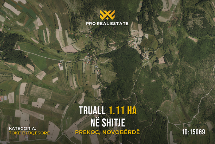 Terreno 1,11 ha à vendre à prekoc