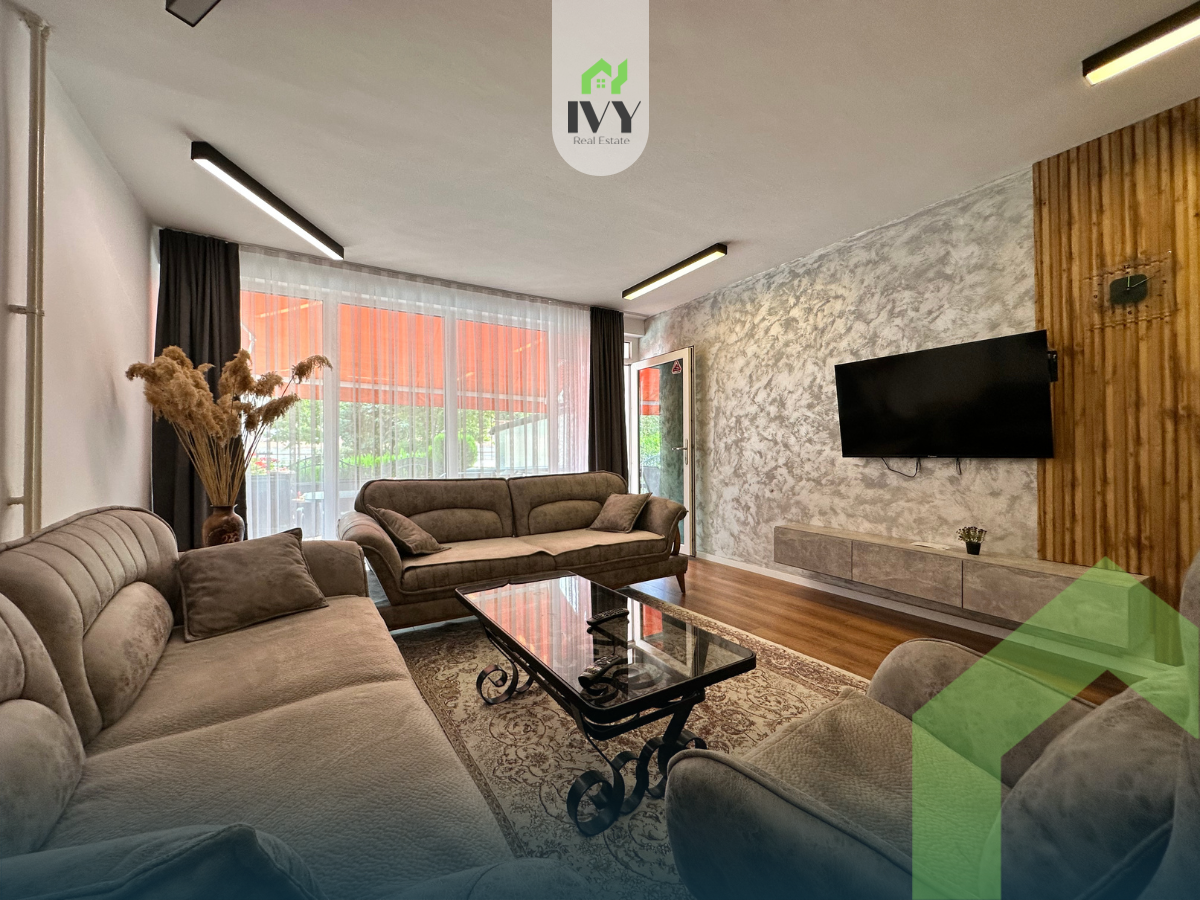 Apartamento de 100 metros quadrados para alugar em dardani – Kroi i bardhë.