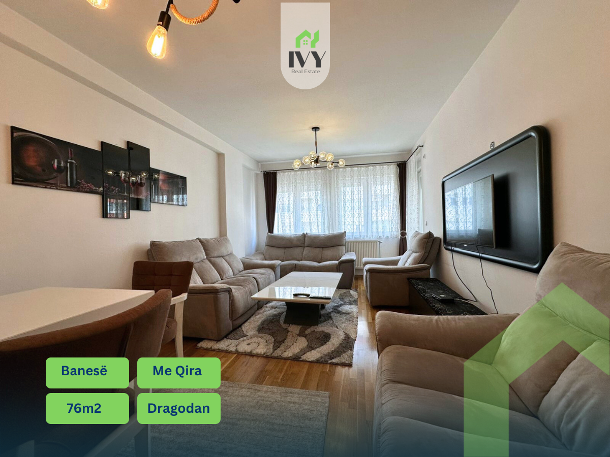 Appartement de 76 mètres carrés à louer à dragodan.