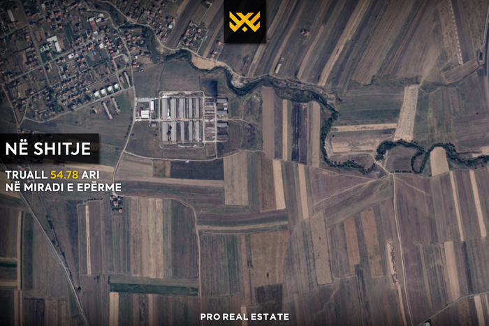 Terrain de 54,78 ari pour #vente à miradi e epërme
